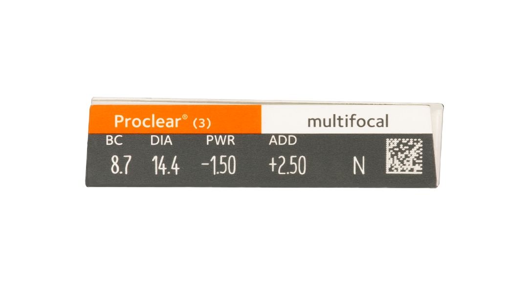 Presbicia Lentillas Proclear Multifocal Proclear Monthly