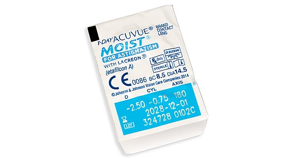 1-Day ACUVUE® Moist For Astigmatism 30
