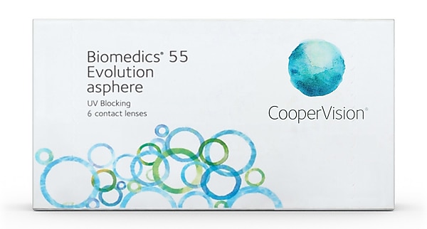 CooperVision Contacts Biomedics® 55 Evolution 6