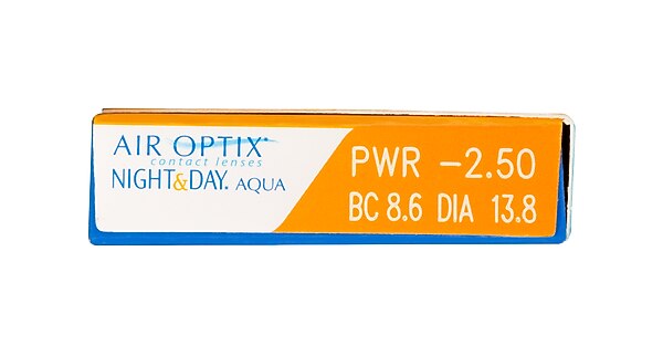 Alcon Contacts AIR OPTIX® NIGHT & DAY® AQUA 3