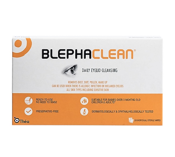 Blephaclean® Eyelid Wipes 15 pack