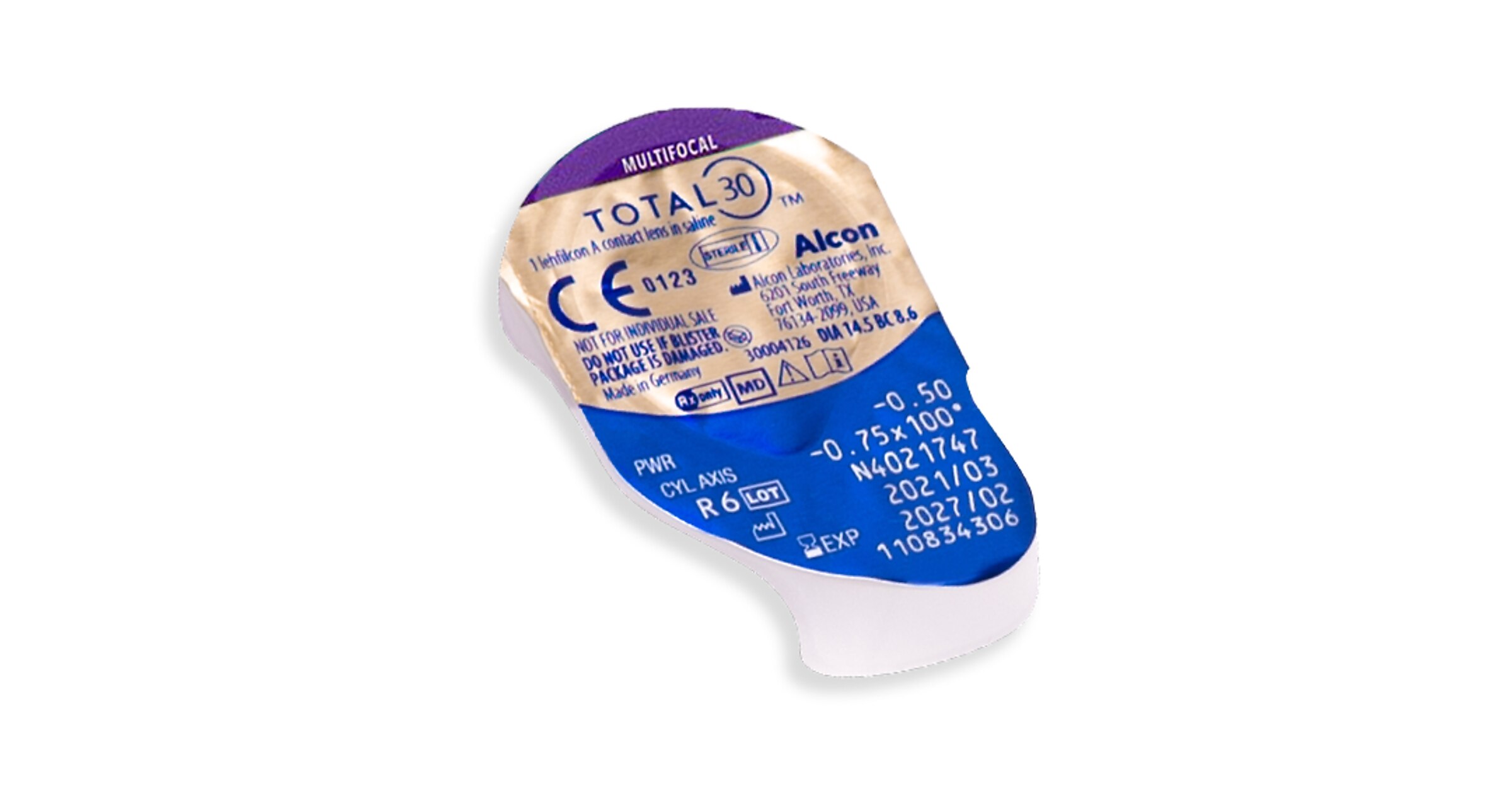 Alcon Contacts Total30® Multifocal 6